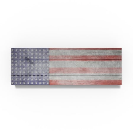 Lightboxjournal 'Workshop Stars N Stripes' Canvas Art,16x47